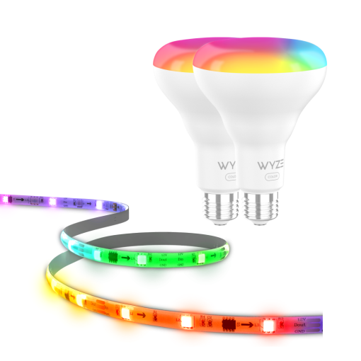 Smart Lighting Kit - Bulb Color BR30 + Light Strip Pro Bundle