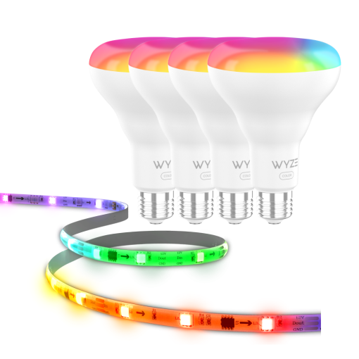 Smart Lighting Kit - Bulb Color BR30 + Light Strip Pro Bundle - Image 2