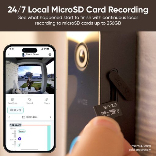 (Refurbished) Wyze Video Doorbell v2 - Image 3