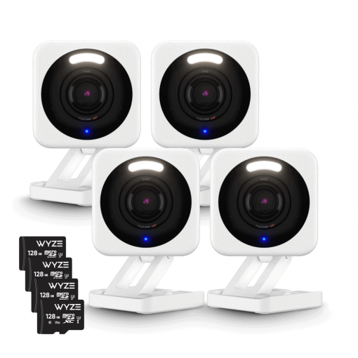 Wyze Cam v4 Home Security Bundle